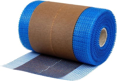 Balkwapeningsnet - Pleisterondergrond - Scheurpreventie - Professionele Kwaliteit - 50m x 40cm - Blauw