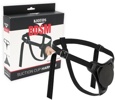 Kiotos BDSM Strapon Harnas Met Zuignap