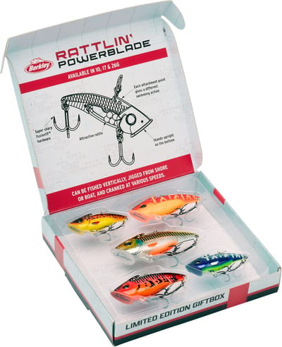 Berkley Rattling PowerBlade Cadeaubox - Kunstaas Set