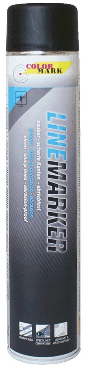 COLORMARK Linemarker - Zwart - 750 ml - Afwerkingslaag