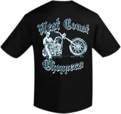 WCC West Coast Choppers T-shirt Chopper Dawg II Zwart