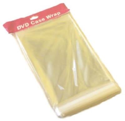 Dailygoods - Resealable DVD Case Sleeves - 14mm Sterk & Transparant - 400 stuks - Ideaal voor archivering - Bescherming tegen krassen - Geschikt voor...