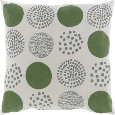 D- Unique Living - Kussen Ties 45x45cm Pesto