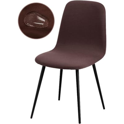 1 Stuk Moderne Stoelhoezen Elastische Schelp Stoelhoes Kleine Maat Stretch Kantoor Stoelhoes Voor Banket Woonkamer 1 Piece
