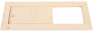 Dailygoods- Luchtventilatiepaneel Hout - Ventilatierooster - Sauna-accessoire - Ventilatie - Milieuvriendelijk - Eenvoudig schoon te maken