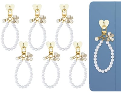 Dailygoods - Set van 6 Schattige Bedelkettingen voor E-readers