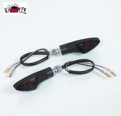 knipperlicht tun'r voor auto knipperlicht mat zwart rook 12v 10w nieuw