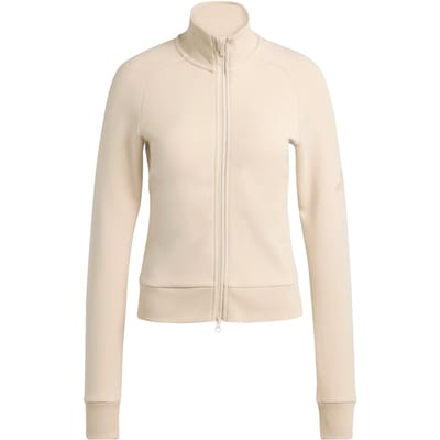 Adidas Sportswear Soft Lux Slim-Fit Sportjack - Dames - Beige