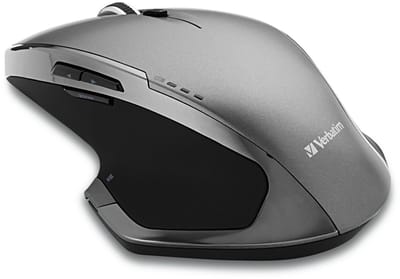 Verbatim Deluxe - Draadloze Muis - 1600 DPI - 8 Knoppen - Ergonomisch