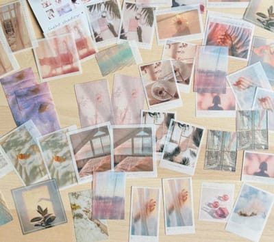 50x Washi stickers - Licht shaduw - Zonlicht - Light - 15x9 cm - Bullet journal - Scrapbooking - Laptopstickers - Decoratie - Washi tape stickers - Planner - Journaling - Knutselen - DIY - Jonyx