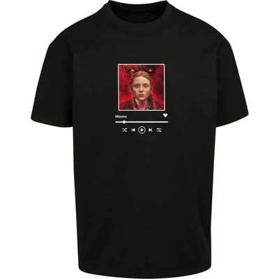 Oversized T-shirt Merchcode Stranger Things Dear Billy Heavy