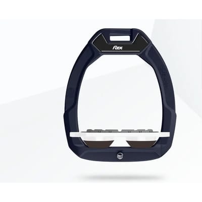 Veiligheidsschoenen voor paardrijden Plat Grip Bruin/Wit/Bruin Flex-On Safe-On