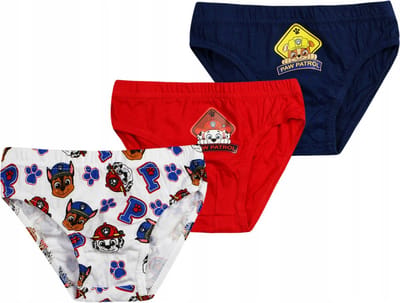 Nickelodeon Paw Patrol Onderbroeken Set van 3 stuks - 100% Katoen - Chase, Marshall - Maat 6/8 Jaar