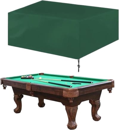 Biljarttafelhoes - Beschermhoes Tafel - Tafel Beschermen - Waterdicht Stofvrij - 235x135 cm - Groen