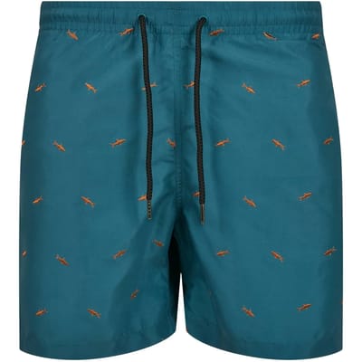 Urban Classics - Embroidery Zwemshorts - L - Multicolours