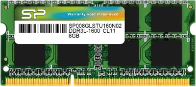 Silicon Power - Laptopgeheugen - DDR3L - 8GB - 1600MHz - CL11 - SODIMM - SP008GLSTU160N02