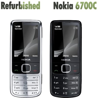 Gereviseerde Nokia Originele Nokia 6700 Classic GMS 3G Mobiele Telefoon No charger goud