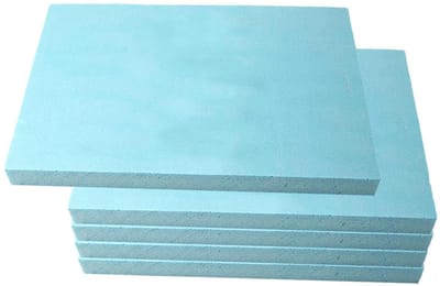 Schuimplaten - Ambachtelijk schuim - Hobby en modelbouw - Hoge dichtheid polystyreen - 5 stuks 30x20cm - Blauw