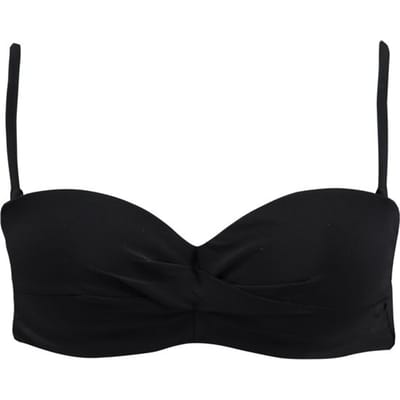 Barts Solid Bandeau Zwart Dames Bikinitopje - Maat 36 C/D