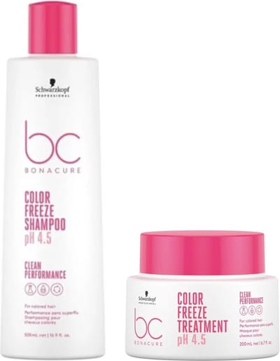 Schwarzkopf BC Color Freeze Shampoo & Treatment - 500ml+200ml