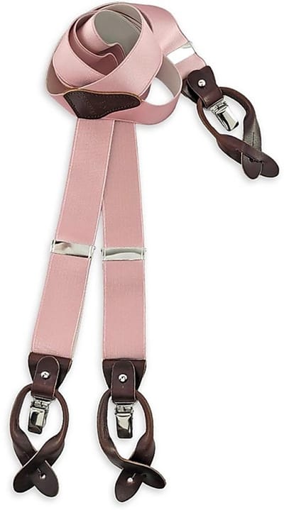 Sir Redman - Bretels - bretels Majestic Stretch Dusty Pink - roze