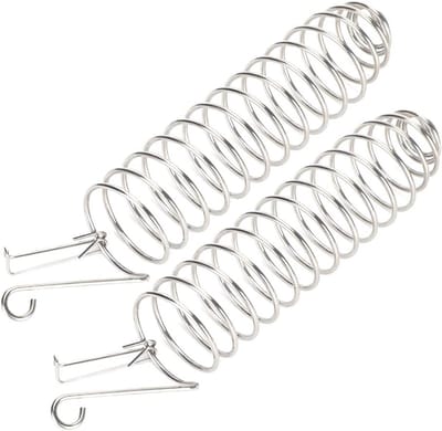 MK Stoer - Vogelvoer Mand - Rvs - Papegaai - Fruit Groenten - 2Pcs Vogelvoer Mand Rvs Vogelvoeder Papegaai Fruit Groenten Gierst Tarwe Oor Houder voor Budgie Parkiet Valkparkiet Conure Afrikaanse Grijs, Grijs, Duurzaam.