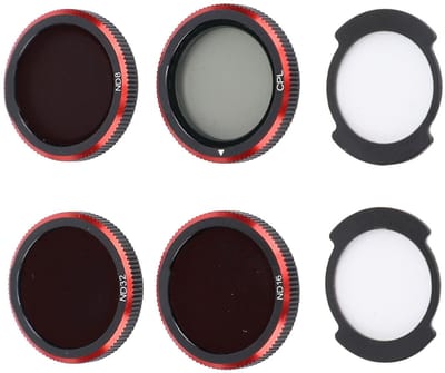 Dailygoods- Lensfilter Magnetisch - Filterset voor NEO - CPL/ND8/ND16/ND32 - HD-coating - Waterbestendig - Professionele resultaten