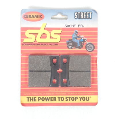 Plaquette de frein AV SBS pour Moto BMW 650 GS 1987 à 1992 506HF Neuf