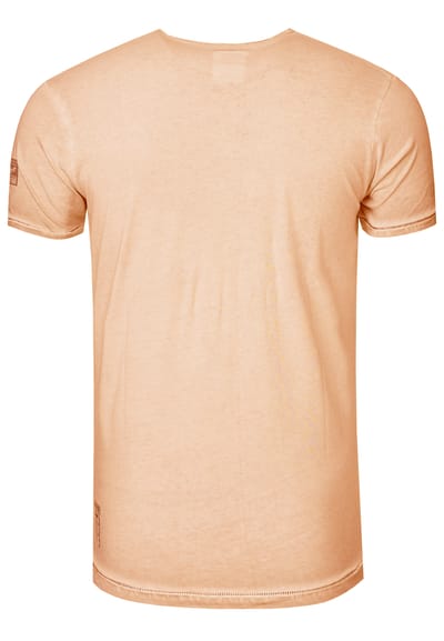 Olie Afgeveegde T-shirt