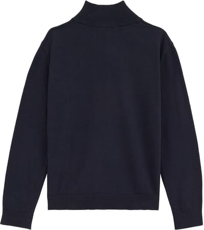 WE Fashion Jongens gebreide trui met quarter-zip