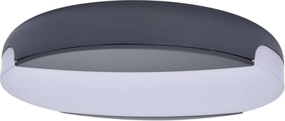 LUTEC Sweep - LED wand/plafondlamp voor buiten - Donkergrijs