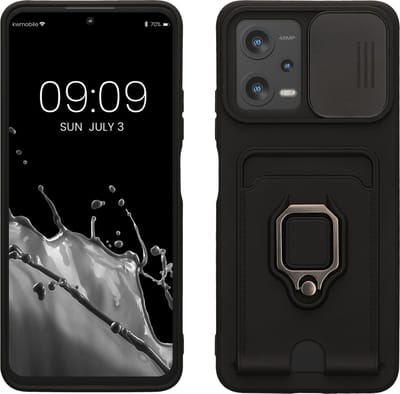 kwmobile telefoonhoesje geschikt voor Xiaomi Redmi Note 12 5G / POCO X5 5G - Set van 1 - Flexible case voor smartphone van TPU - design