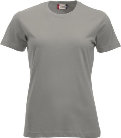 Clique New Classic-T Women 029361 - Zilver-grijs - XS