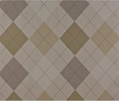 Dutch Wallcoverings Vliesbehang Ruit - Beige/crème/grijs