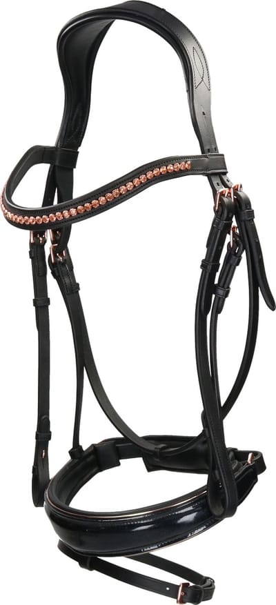Horsegear Hoofdstel Horsegear Hgblush Zwart