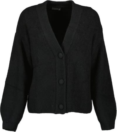 Blue Seven dames vest - dames vest zacht - 247845 - zwart - maat 36
