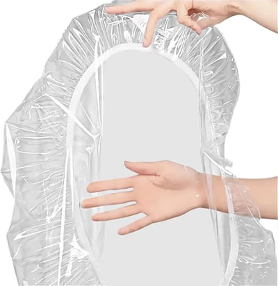 Tafelbescherming - Beschermhoes - Tafel Beschermen - Elastisch Trekkoord - 122 cm - Transparant