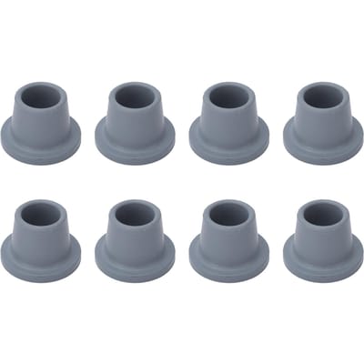 Pieds de remplacement pour chaise de douche Siège de bain Tabourets de douche Banc de transfert Pieds à ventouse en caoutchouc antidérapants 1 1/8 pouce gray