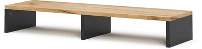 Vicco Tomy Monitorstandaard – 80 x 12 cm Antraciet/gouden eik