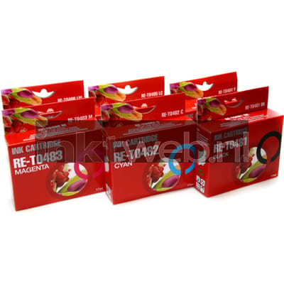 Huismerk Epson T0487 multipack zwart en kleur (Huismerk (compatible))