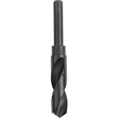 Foret à queue de 12 pouces Acier rapide Foret hélicoïdal Outil pour bois métal (21,0 mm)