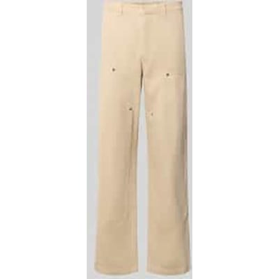 Straight fit jeans met zakken op de pijp