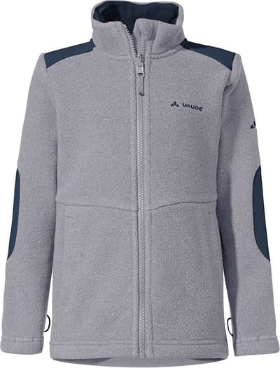 Vaude Caprea Ii Fleece Met Volledige Rits Grijs 110-116 cm Kinderen