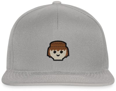 Playmobil Portret Figuur Borduurwerk Snapback cap