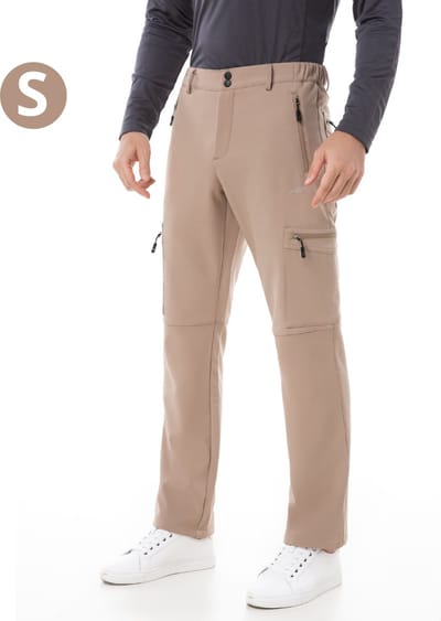 Nivard Skibroek - Skipak - Snowboard Broek - Winterbroek - Sneeuwbroek - Heren - Wintersport - Outdoor - Khaki - Maat S