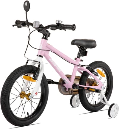 JOYSTAR Lomand Kinderfiets met Zijwieltjes - Jongens & Meisjes - 14 Inch - Geschikt voor 3 t/m 11 Jaar