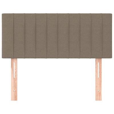 vidaXL - Hoofdbord - 100x5x78/88 - cm - stof - taupe