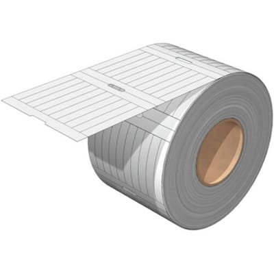 Weidmüller 2518620000 ELS 7/40 MM WS Kabelmarkering Montagemethode: Vastklemmen Markeringsvlak: 6.30 x 40 mm Wit Aantal markeringen: 3000 3000 stuk(s)