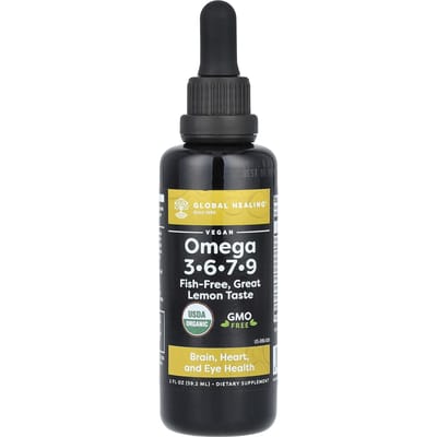 Oméga 3, 6, 7, 9, Citron, 2 fl oz (59,2 ml)