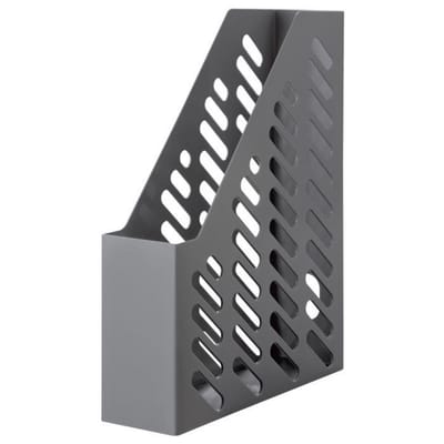 HAN tijdschriftencassette - KLASSIK - afmetingen 76x248x320mm - donkergrijs - formaat A4/C4 - HA-1601-191